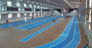 Устройство (монтаж) спортивных покрытий